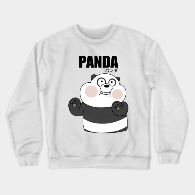 panda Crewneck Sweatshirt by ACID FACE